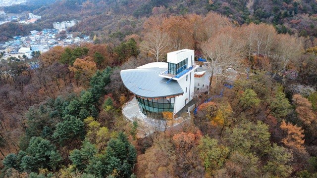 대전 보문산 큰나무 전망대 건축공사 현장 사진 2