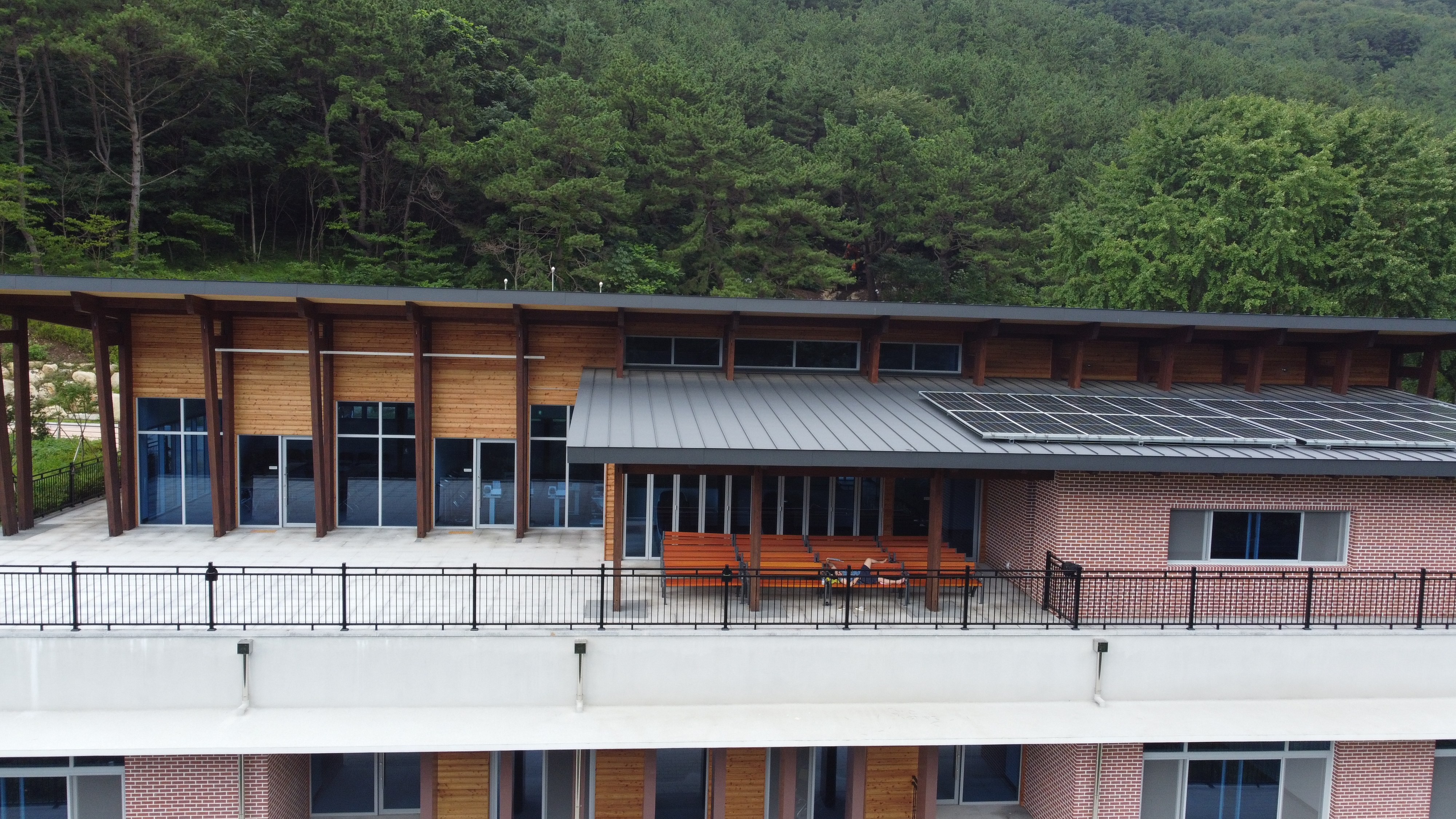 부산 승학산 국립 산림치유센터 신축 현장 사진 3