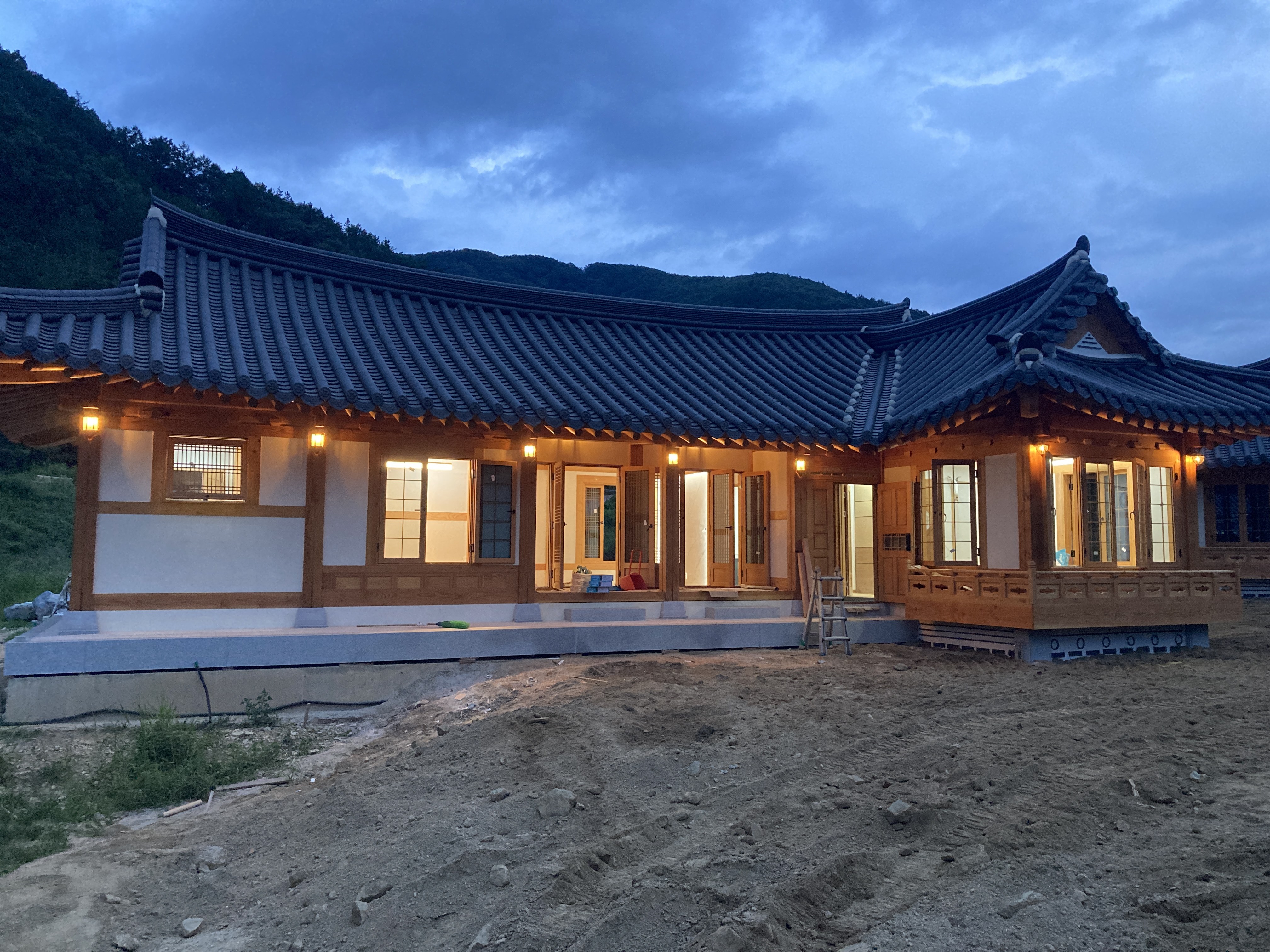 완주 마치리 한옥마을 조성공사 현장 사진 2